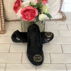 Tory Burch Patent Leather Caroline - Sz 9.5 🌹
